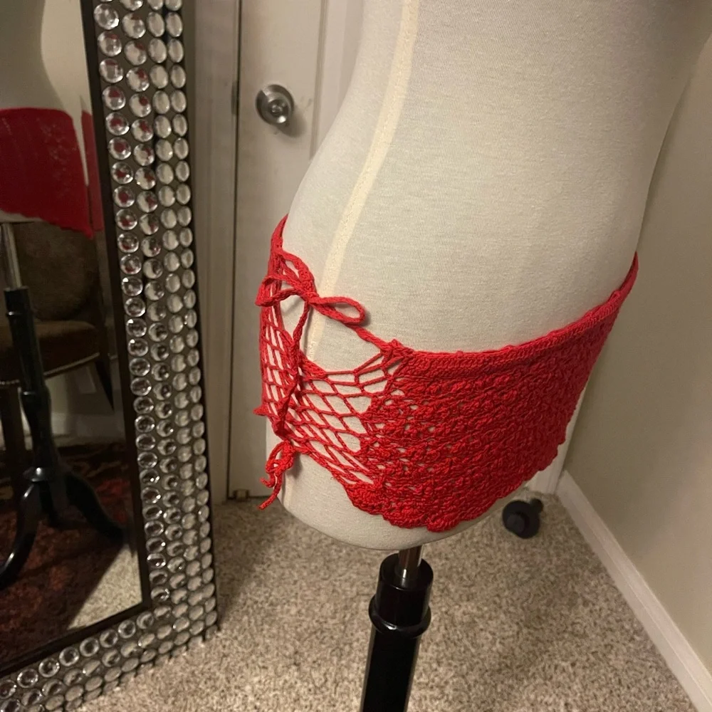 Two Crochet swimsuit cover ups. - Picture 8 of 8